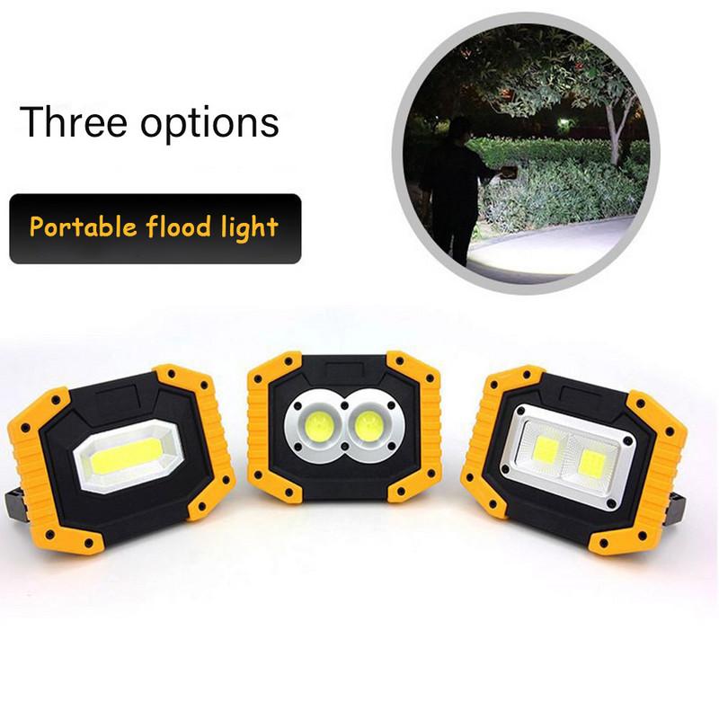 Laternas kempinga gaisma LED kabatas lukturīši Uzlādējams lukturis Priekšējais lukturis āra apgaismojums Prožektoru aprīkojums tūristu pārnēsājams ūdensizturīgs