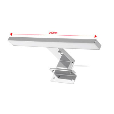 Aplică de perete LED nouă, impermeabilă IP44, pentru interior, baie, cu montare pe perete, dulap, dormitor, aplice moderne de perete 30 cm 60 cm