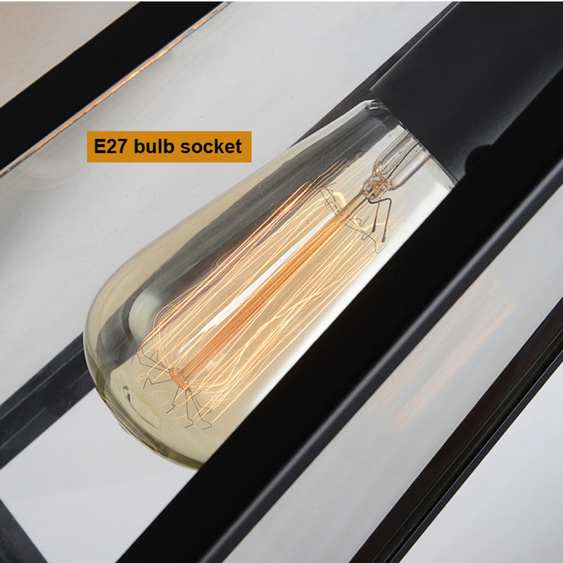 Retro loft välivalgusti tööstuslik vanaaegne aiavalgus restoran trepp läbikäik magamistuba veranda kohvik lamp voodi kõrval