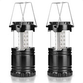 ZANCAKA prijenosna 30LED svjetiljka za šator, vodootporna svjetiljka za kampiranje, napajanje s 3*AA baterije, svjetlo za hitne slučajeve, teleskopska svjetiljka, svjetiljka za kampiranje