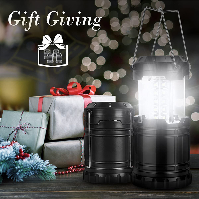 ZANCAKA prijenosna 30LED svjetiljka za šator, vodootporna svjetiljka za kampiranje, napajanje s 3*AA baterije, svjetlo za hitne slučajeve, teleskopska svjetiljka, svjetiljka za kampiranje