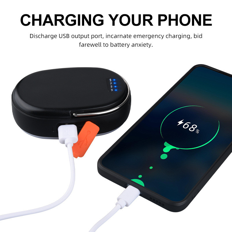 4000mAh prijenosno svjetlo za kampiranje, punjivo, 6 načina osvjetljenja, svjetiljka za kampiranje, vanjska svjetiljka za hitne slučajeve, svjetiljka, šator, oprema za kampiranje