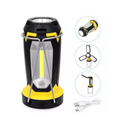 LED pārnēsājama kempinga laterna Spēcīgs āra apgaismojums kempinga apgaismojums USB uzlādējams lukturītis telts avārijas gaisma