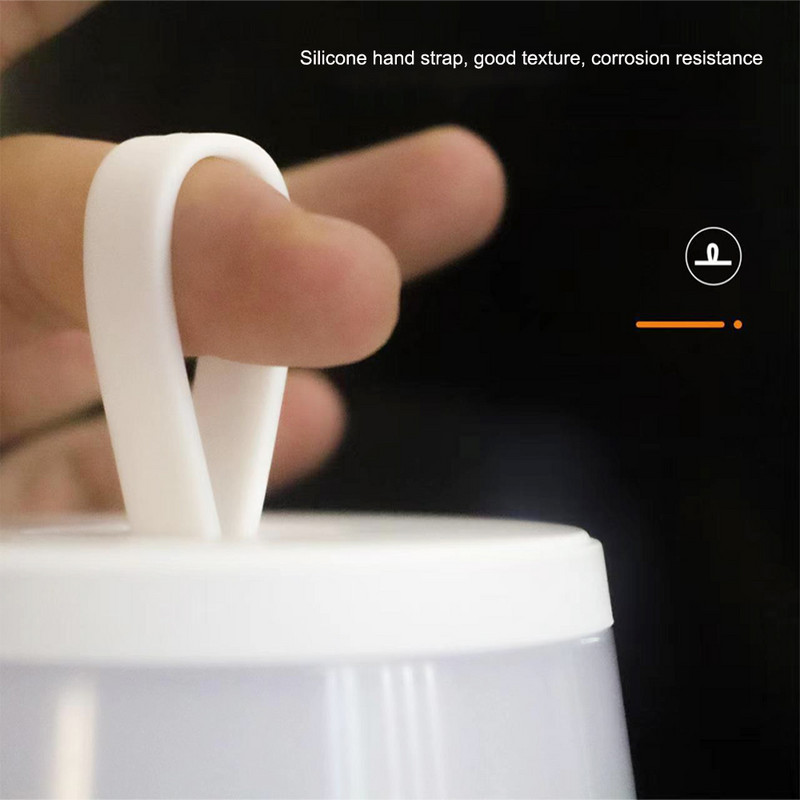 5V USB pārnēsājama LED nakts gaisma kempinga lampa guļamistabai pie gultas RGB Touch piekarināma telts Creative Dekoratīvas galda lampas