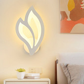 12W Led acrilic de perete AC85-265V potrivit pentru dormitor sufragerie sala de studiu coridor balcon lumina de perete