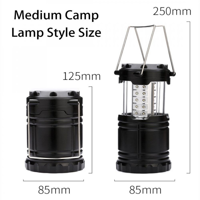 Lanternă solară portabilă LED Lampă de camping Lampă de urgență impermeabilă Lanternă de pescuit reîncărcabilă Iluminare Lanternă