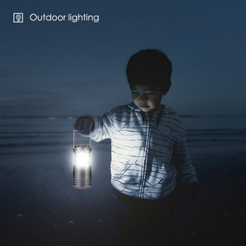 Преносим фенер за къмпинг Висяща светлина за палатка Сгъваема 30 LED лека фенерче Спешна Linternas за туризъм Къмпинг