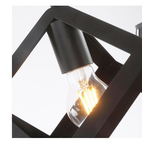 Lampă retro cușcă de perete mansardă, fier american, abajur negru, lampă de perete ușar, lampa de iluminat pentru mansardă, iluminat interior modern, lampa de perete