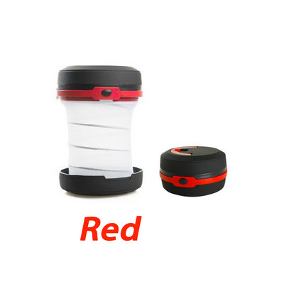 LED lámpák kültéri vízálló kemping sátor lámpa mini hordozható lámparugós összecsukható horgászlámpás túra elemlámpa elem használata