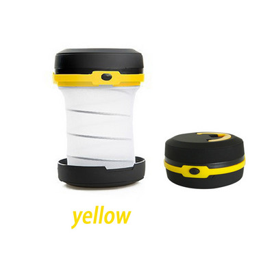 LED lámpák kültéri vízálló kemping sátor lámpa mini hordozható lámparugós összecsukható horgászlámpás túra elemlámpa elem használata