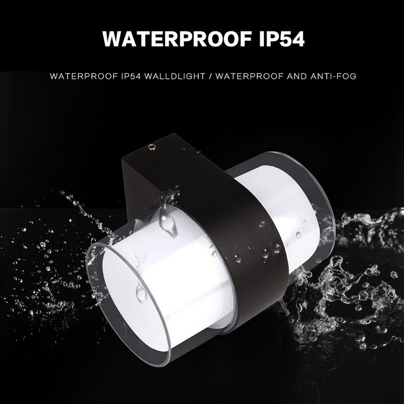 Välistingimustes kaasaegne LED-seinavalgusti pinnale paigaldatav IP54 veekindel 9w 18w 220v 240v aia rõdu tänava veranda pargivalgusti
