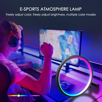 RGB Bluetooth Led Φωτιστικά τοίχου Φωτιστικά τοίχου εσωτερικού χώρου Smart App Τηλεχειριστήριο φωτιστικό τοίχου για ντουλάπες κρεβατοκάμαρας Παιχνίδι Διακόσμηση κομοδίνου