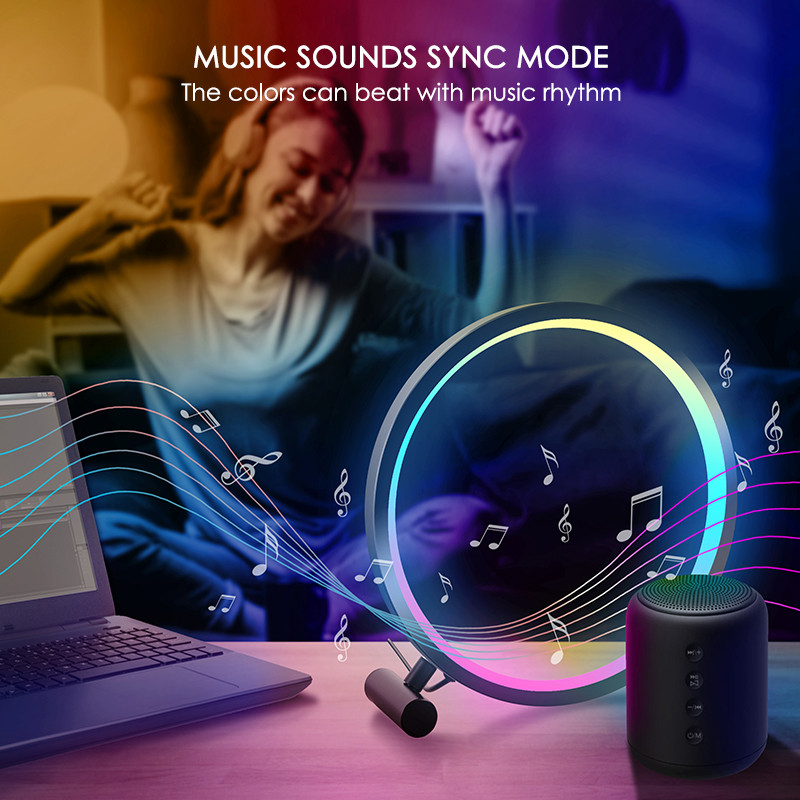 RGB Bluetooth Led Φωτιστικά τοίχου Φωτιστικά τοίχου εσωτερικού χώρου Smart App Τηλεχειριστήριο φωτιστικό τοίχου για ντουλάπες κρεβατοκάμαρας Παιχνίδι Διακόσμηση κομοδίνου