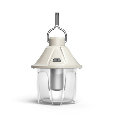 Kültéri hordozható retro kempinglámpa LED-es újratölthető akasztós sátorfény Függő kempinglámpás lámpa parti horgászathoz