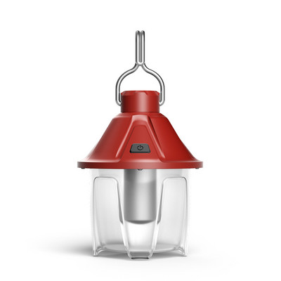 Kültéri hordozható retro kempinglámpa LED-es újratölthető akasztós sátorfény Függő kempinglámpás lámpa parti horgászathoz