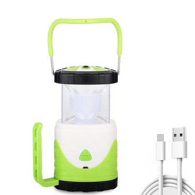 Lampă de lucru cu LED-uri super luminoase, lanternă reîncărcabilă prin USB, lanterne de camping, lanternă impermeabilă în aer liber pentru vânătoarea de pești