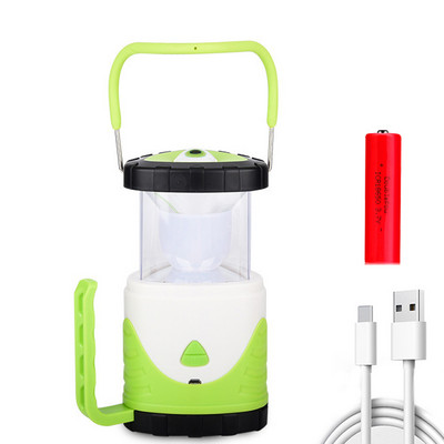 Lampă de lucru cu LED-uri super luminoase, lanternă reîncărcabilă prin USB, lanterne de camping, lanternă impermeabilă în aer liber pentru vânătoarea de pești