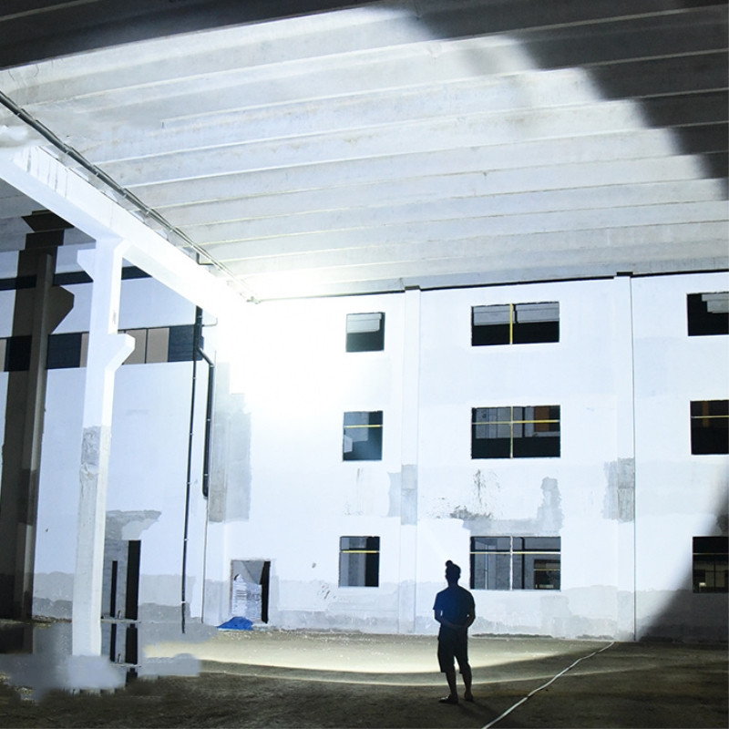 Lampă de lucru cu LED-uri super luminoase, lanternă reîncărcabilă prin USB, lanterne de camping, lanternă impermeabilă în aer liber pentru vânătoarea de pești