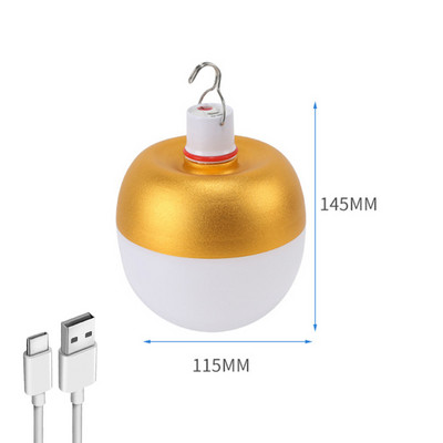 Apple Led Lights 15600mah kaasaskantav suure võimsusega taaslaetav avariipirn väljas telkimisvarustuse telklaterna kalalamp