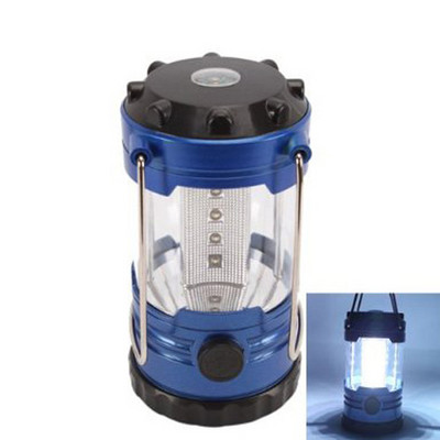 Prenosná kempingová lampa s 12 LED diódami a kompasom