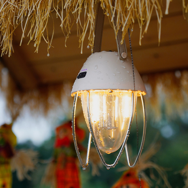 LED kempinga laternas uzlādējama retro metāla Camp Light ar akumulatoru darbināma piekarināma retro lampa strāvas padeves pārtraukuma gadījumā