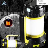 C2 8000 lumen 100w utilizare lungă, lanternă cu LED reîncărcabilă prin USB, lanternă de camping, lanternă de căutare în aer liber, rezistentă la apă, pentru vânătoarea de pești