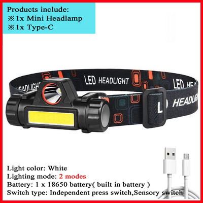 C2 8000 lumen 100w utilizare lungă, lanternă cu LED reîncărcabilă prin USB, lanternă de camping, lanternă de căutare în aer liber, rezistentă la apă, pentru vânătoarea de pești