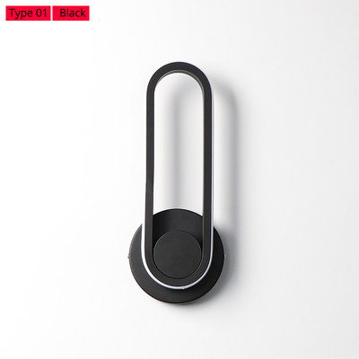 Lampă de perete cu LED, pentru interior, dormitor, noptieră, pentru lectură, sufragerie, pentru decorarea camerei de hotel, iluminat, aluminiu, AC110V/220V