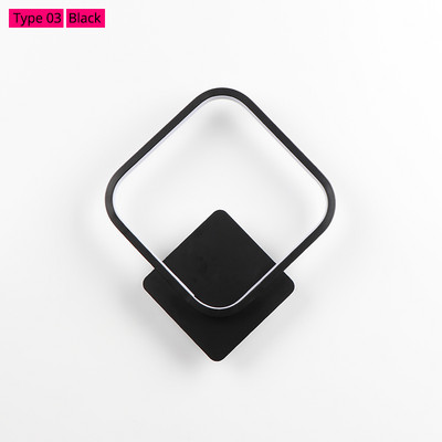 Lampă de perete cu LED, pentru interior, dormitor, noptieră, pentru lectură, sufragerie, pentru decorarea camerei de hotel, iluminat, aluminiu, AC110V/220V