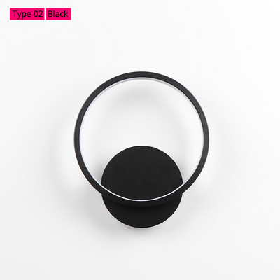 Lampă de perete cu LED, pentru interior, dormitor, noptieră, pentru lectură, sufragerie, pentru decorarea camerei de hotel, iluminat, aluminiu, AC110V/220V