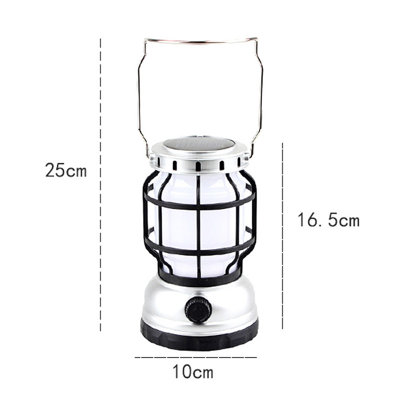 Eļļas laternas petrolejas LED zibspuldze iekštelpu saules spuldze pārnēsājama petrolejas āra nakts gaisma USB uzlādējama ūdensnecaurlaidīga gaisma