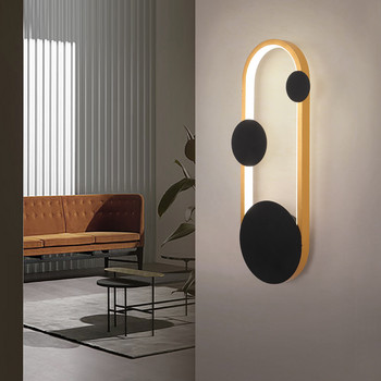 Модерен минималистичен Led Wall Scone Light Decor за дома Всекидневна Спалня Стенна лампа Sconce Осветление Вътрешни стенни осветителни тела