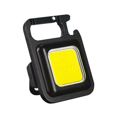 Mini újratölthető zseblámpa kulcstartó hordozható kempinglámpa kültéri sátor lámpa zseb vízálló zseblámpák lámpa kemping modul