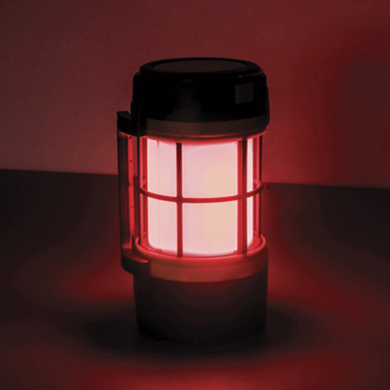 LED saulės energija maitinamas žibintuvėlis USB įkrovimas vandeniui atsparus stovyklavimo žibintas, avarinis maitinimo blokas 7 pavarų reguliuojama lauko įranga