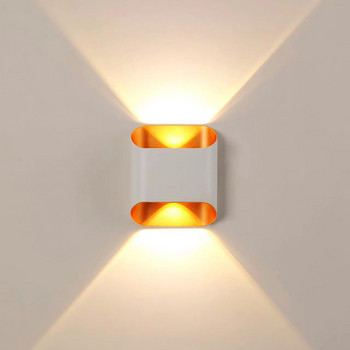Πάνω και κάτω Μοντέρνο φωτιστικό τοίχου LED Φωτισμός εσωτερικού χώρου Φωτισμός εξωτερικού χώρου Αδιάβροχο IP66 Φωτιστικά τοίχου για Gallery Light Μπαλκόνι κρεβατοκάμαρας
