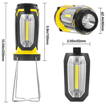 C2 LED лампа за палатка Power Bank Преносима крушка за фенерче Външна светлина USB акумулаторна палатка за къмпинг Мощна аварийна светлина