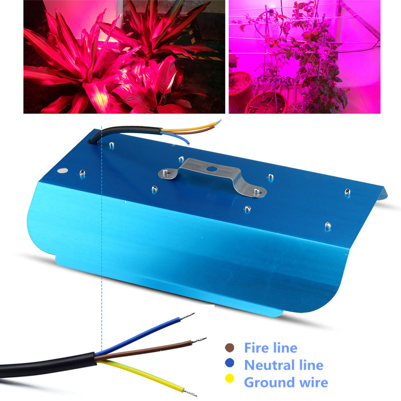 50/100W lieljaudas COB LED Grow Light Pilna spektra ūdensizturīgs ziediem dārzeņiem stādiem siltumnīcas augiem fitolampy jauns