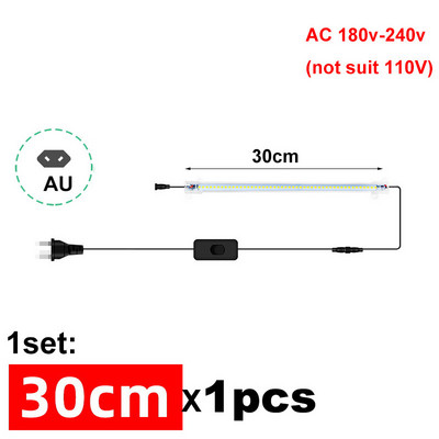 220V LED flori de plante Grow light sunlight tub Phyto lampă cutie cort Lumină în creștere Seră 220V hidro kit legume Grădină interioară s1