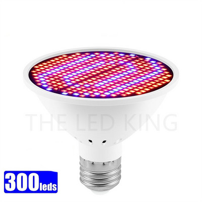 Led Grow Light E27/GU10/MR16 220V 200 300 Led Phyto Lamp Full Spectrum LED Grow Light Vegetable Grow Light SMD2835
