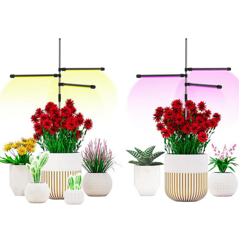 Dārzkopības Led Grow Light iekštelpu kultivēšanas augs, ziedošs radošs fitolamps pilna augšanas spektra USB fitolampu vairumtirdzniecība