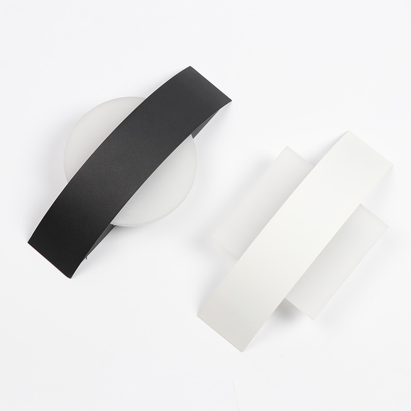 Lampă de perete cu LED de 4W, pentru interior, bucătărie, sufragerie, lampă, lumina de balcon, coridor, lampă de perete, fier și acrilic AC90-260V