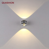 Μοντέρνο επάνω κάτω φωτιστικό τοίχου Led Εσωτερική διακόσμηση ξενοδοχείου Φωτιστικό Σαλόνι Υπνοδωμάτιο Υπνοδωμάτιο κομοδίνο Τηλεόραση με φόντο εικόνα Φωτιστικά απλίκες