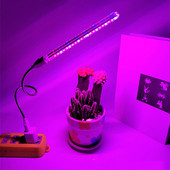 Lumină de creștere LED Lampă Phyto USB cu spectru complet Fitolampy Lumină de umplere pentru interior Lumină pentru plante în ghiveci 5V 10W Lampă de masă mică