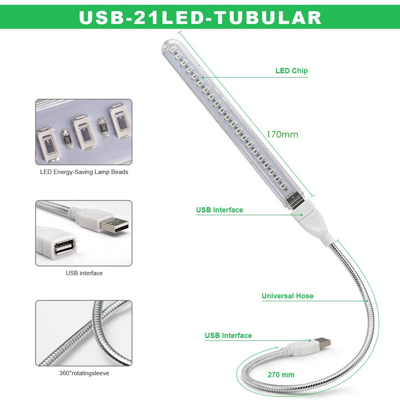 Lumină de creștere LED Lampă Phyto USB cu spectru complet Fitolampy Lumină de umplere pentru interior Lumină pentru plante în ghiveci 5V 10W Lampă de masă mică