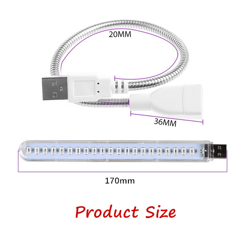 Lumină de creștere LED Lampă Phyto USB cu spectru complet Fitolampy Lumină de umplere pentru interior Lumină pentru plante în ghiveci 5V 10W Lampă de masă mică