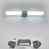 12W 16W 22W Lampă de perete modernă cu LED-uri din acril, montată pe perete, pentru baie, pentru oglindă, pentru decorare pentru mobilier. Lumină pentru baie super luminoasă
