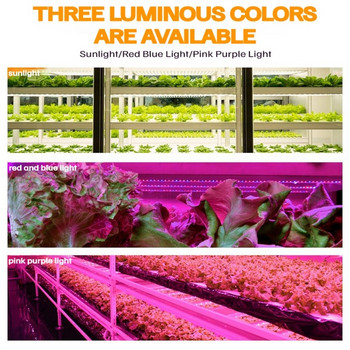 LED Grow Light Strips Full Spectrum Dimmable Timer USB Phyto Lamp for Indoor Plant Seedlings Flower Tent Grow Box