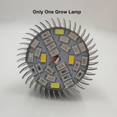 Lampă de creștere cu LED-uri cu spectru complet, lampă de birou cu 28 leduri cu lampă LED flexibilă de 360 de grade pentru creșterea plantelor de interior