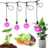 Grow LED žarulja za sobne biljke Puni spektar E27 Led PhytoLamp 220V UV svjetiljka za hidroponski rast Svjetlo za sadnice