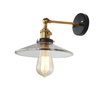 ASCELINA japāņu stikla sienas apgaismojums retro bārs restorāns virtuves apgaismojums Mūsdienu sienas lampas viesistabai guļamistabai mājas apgaismojums